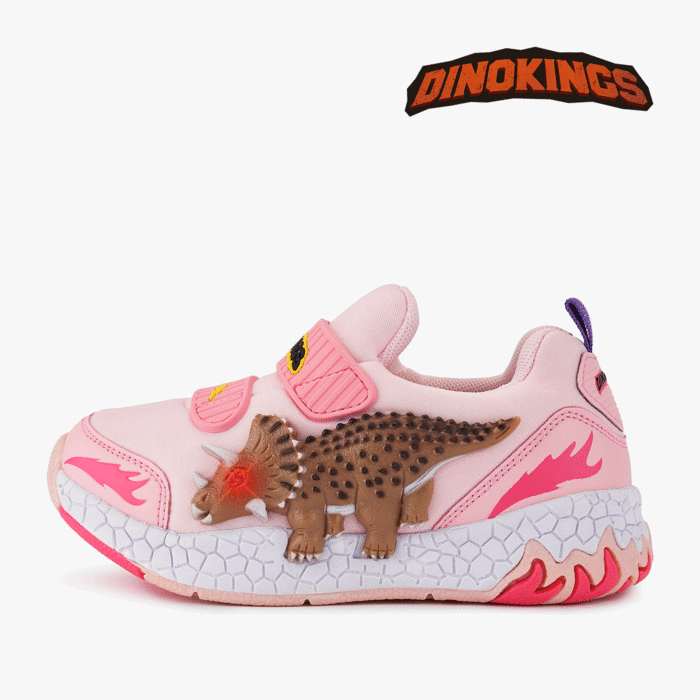 [다이노킹즈] 디노 오리지날 운동화-핑크 공룡운동화 공룡신발